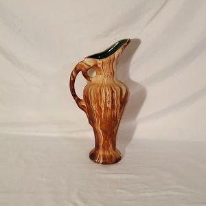 Vintage 60s Romco Rocky Mountain Ceramic Art Pottery Tall Vase Pitcher